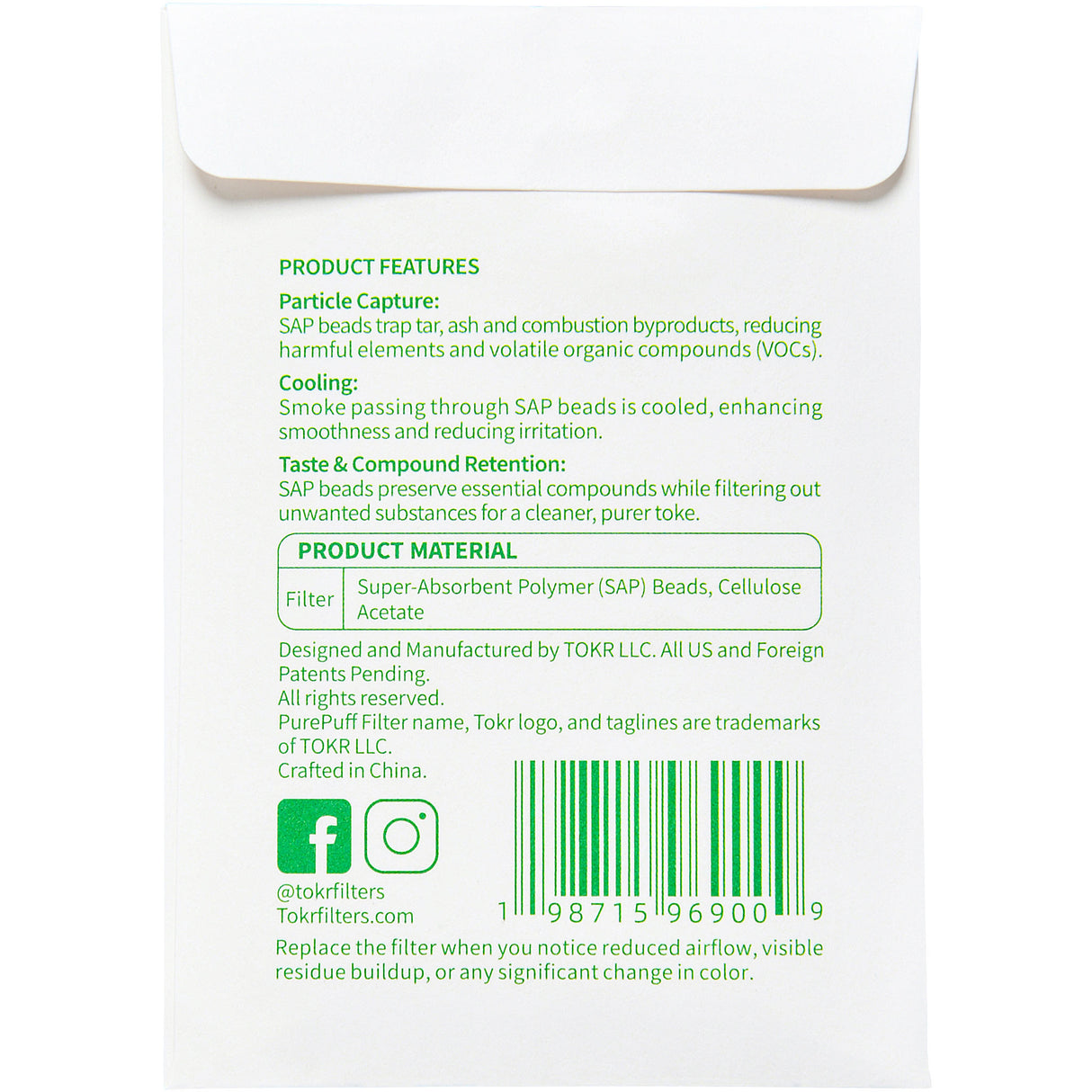 Pure Puff Filter Replacement Packs