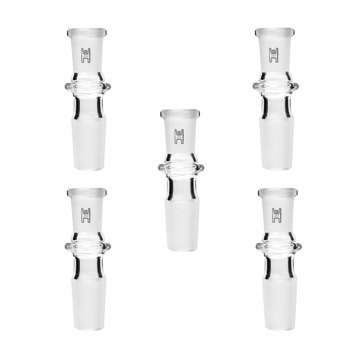 Human Grade Glass Adapters - 5 Pack