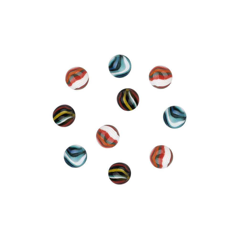 10PC Bag of 6mm Wig Wag Terp Pearls - Multicolored Dab Rig Accessories