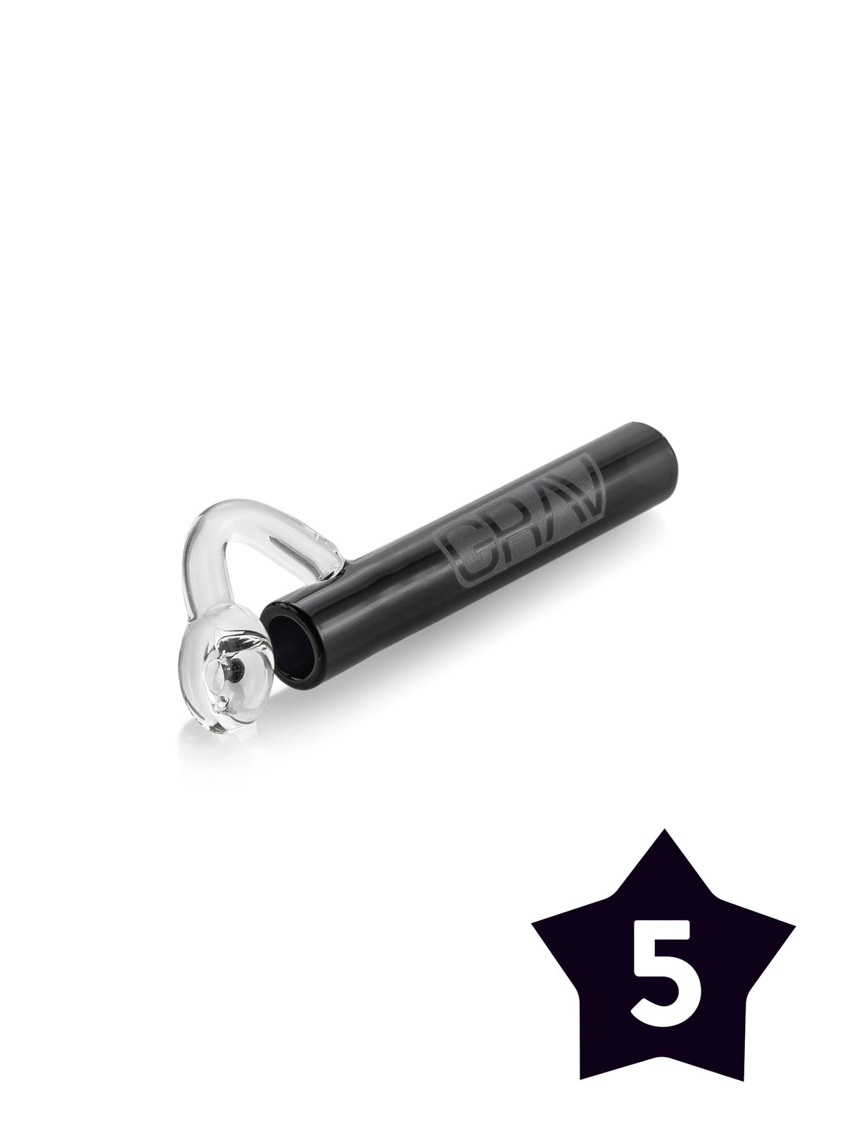 GRAV 12mm Concentrate Taster in Assorted Colors - Side View on White Background