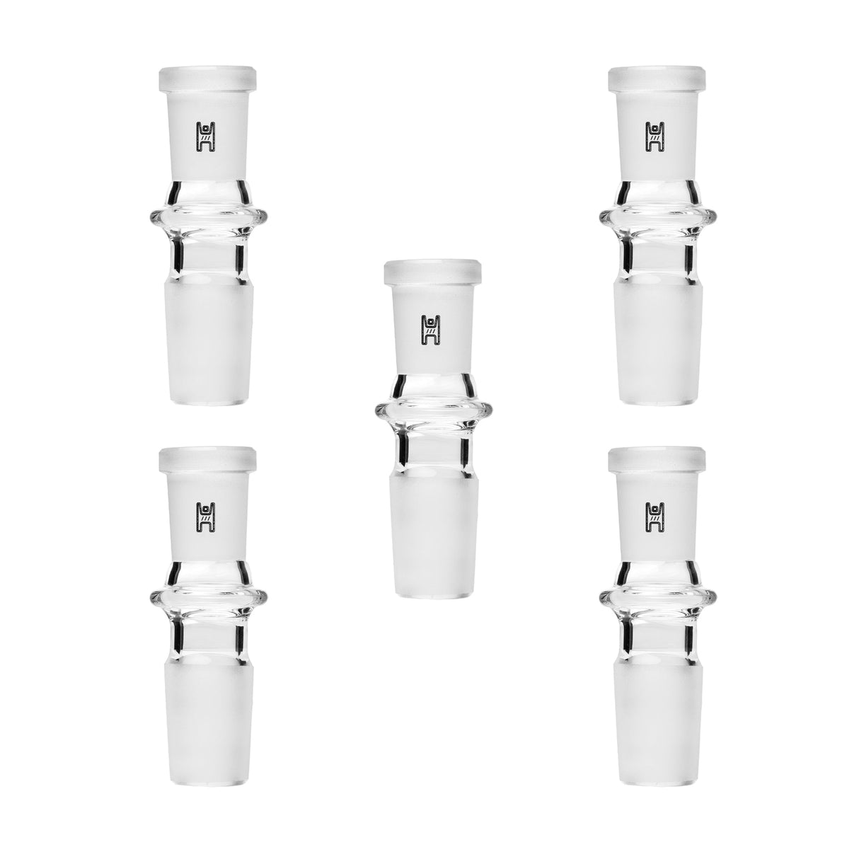 Human Grade Glass Adapters - 5 Pack