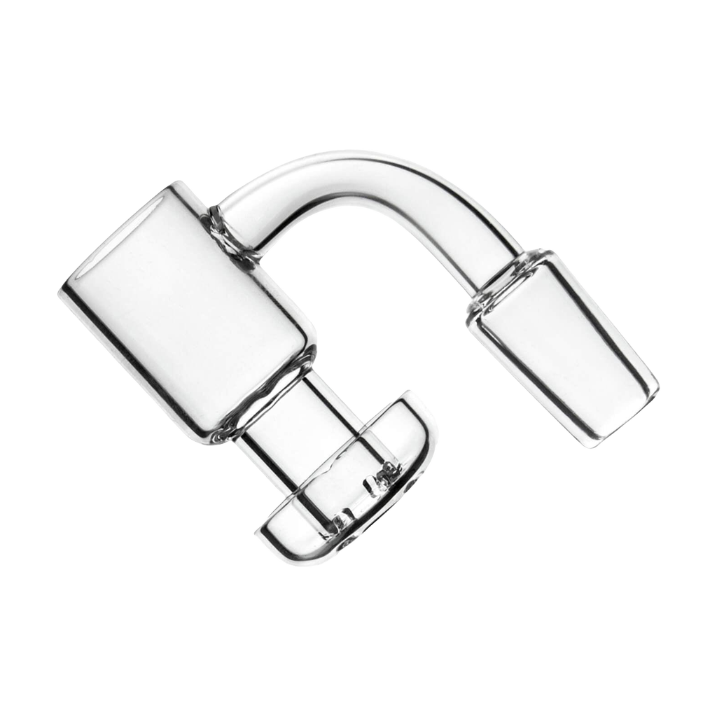 PILOT DIARY 14mm Terp Slurper Quartz Banger - Clear, High-Quality Glass, Top View