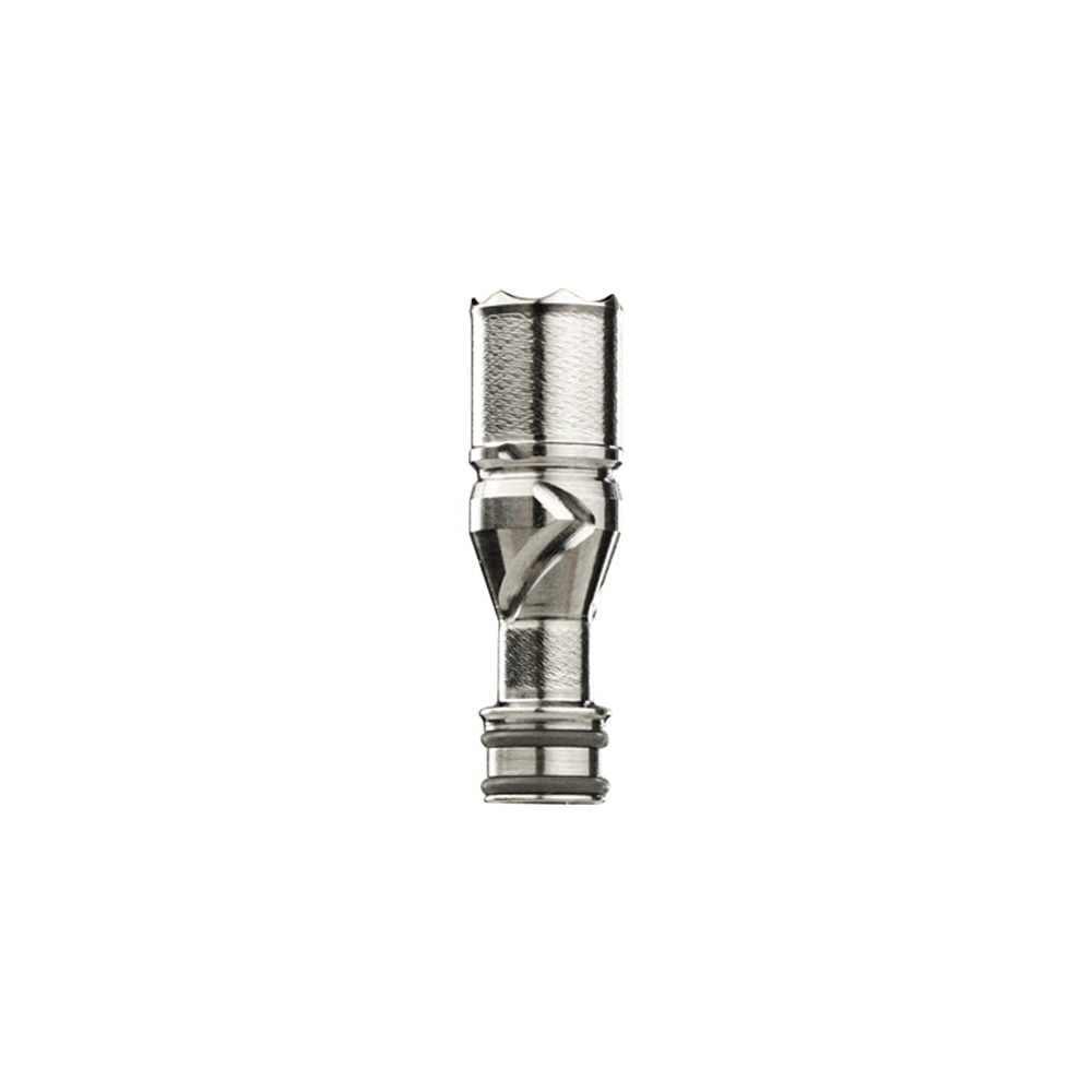 DynaVap The M 7 XL vaporizer shown from a different angle, highlighting the captive cap and condenser end.