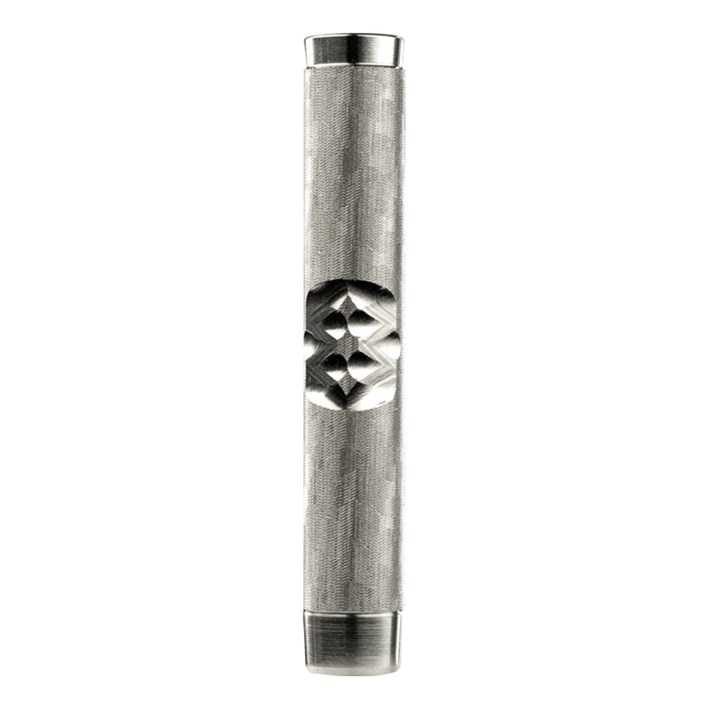 DynaVap The M 7 XL vaporizer product photograph showing the stainless steel finish from another viewpoint.