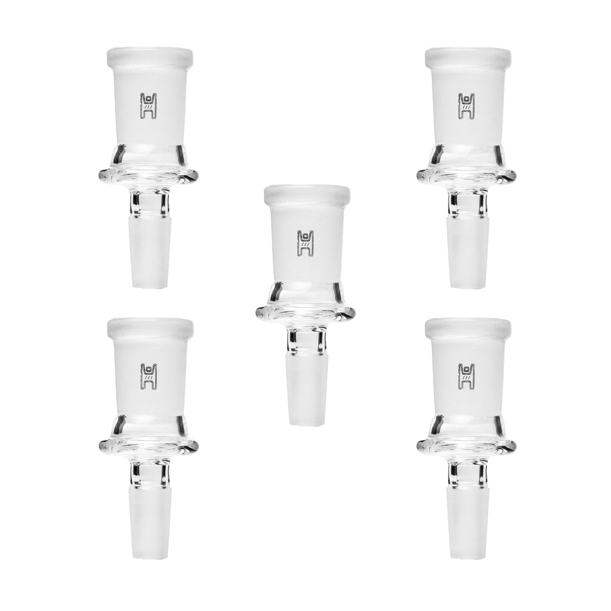 Human Grade Glass Adapters - 5 Pack