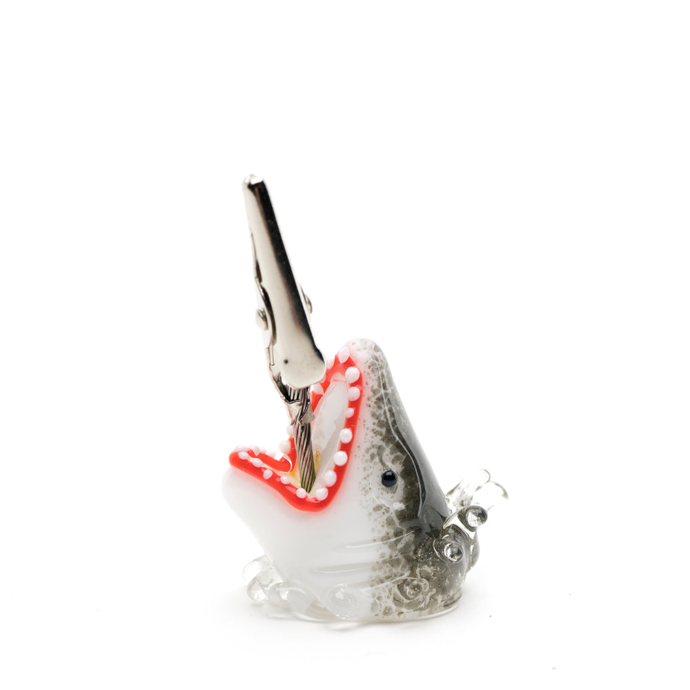 Empire Glassworks Jawsome Roach Clip - Shark Design with Sturdy Grip