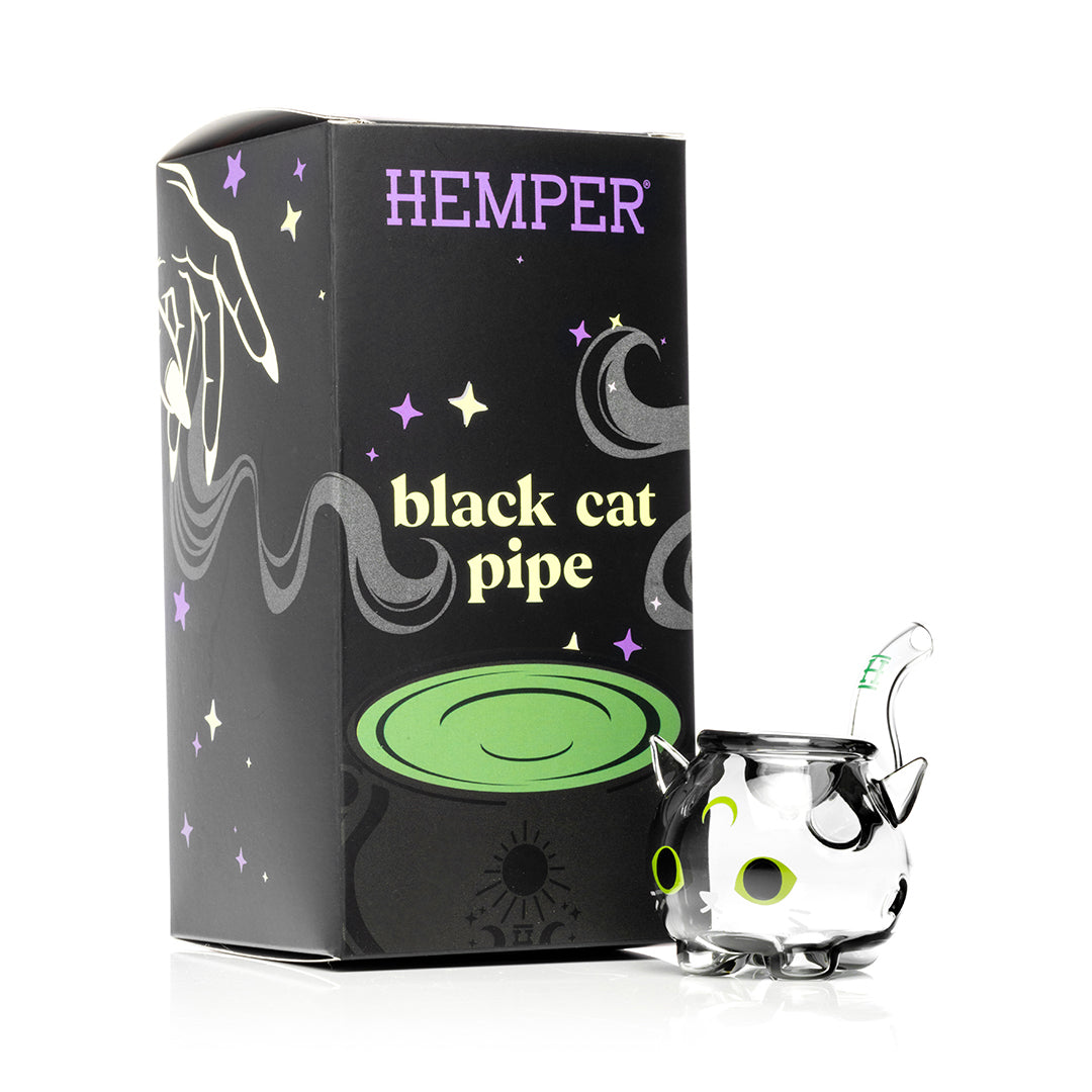HEMPER -Black Cat Handpipe 3"