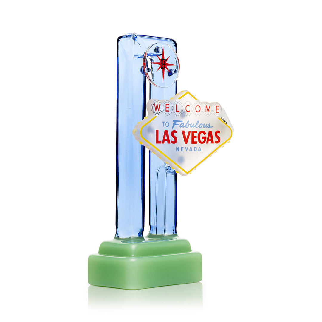 Las Vegas Sign Glass Bong