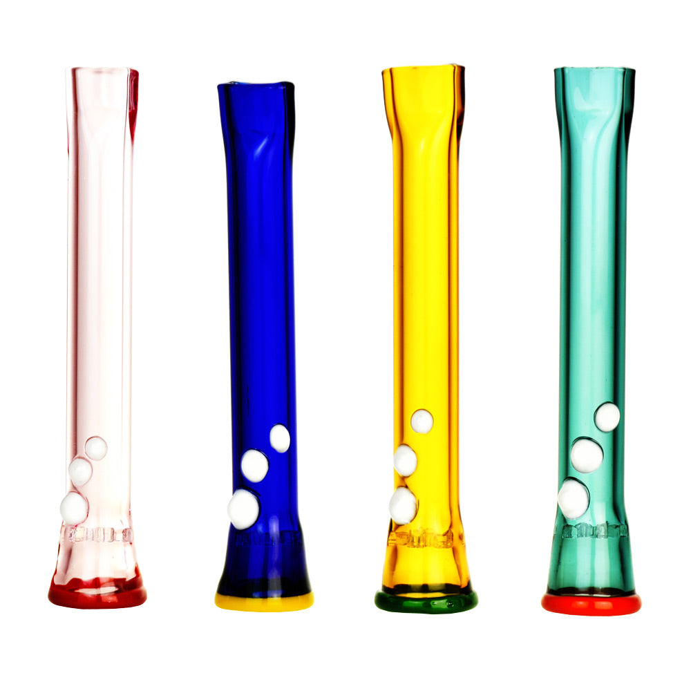 Assorted 3.75" Flat Tip High Contrast Rim Taster Bats on white background