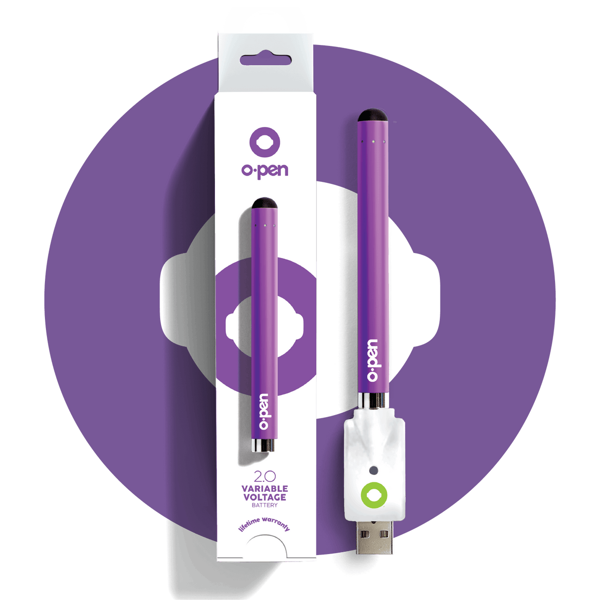 O.pen 2.0 Variable Voltage 510-Battery