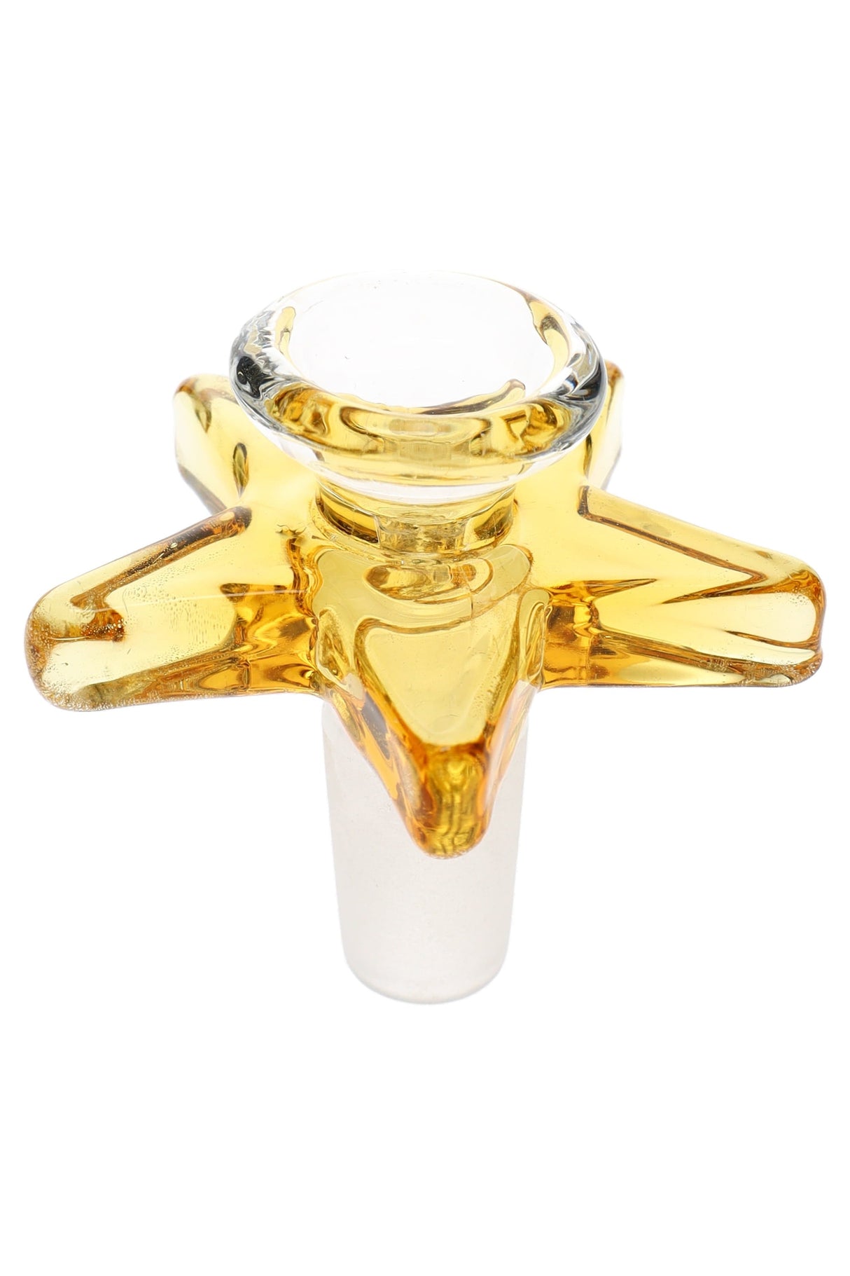 Colored Glass Star Bowl “Star Power” – 14.5 mm Male