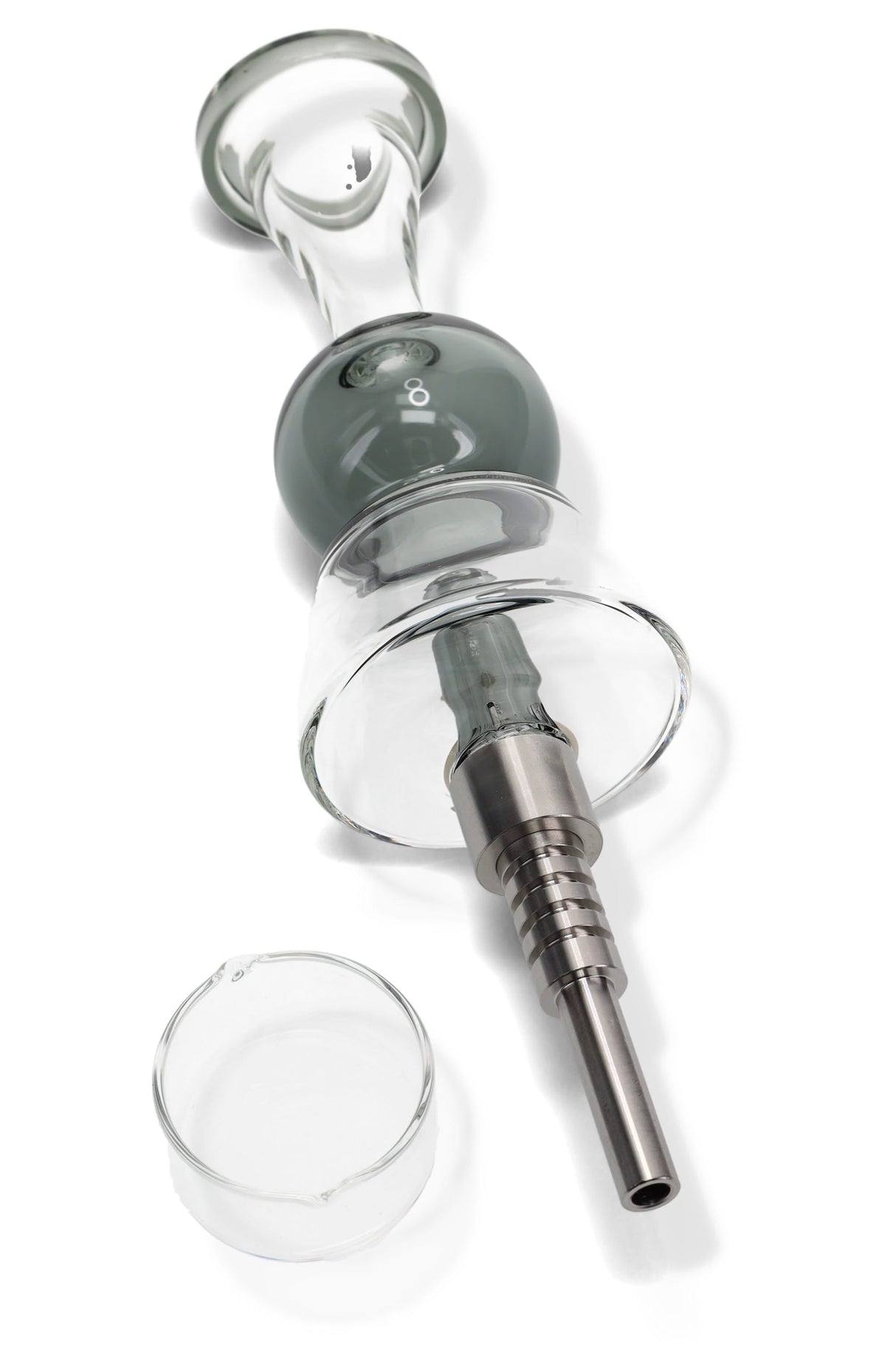 Glass Dab Straw Kit “Bubble Shield” – Choose Color
