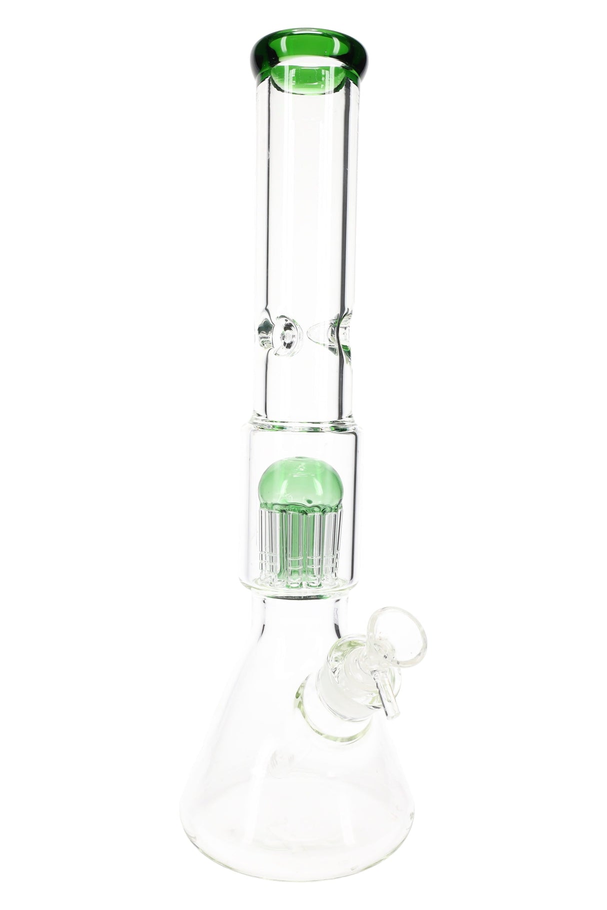 Glass Beaker Bong “Jelly Dome” – Tree Perc – 15″