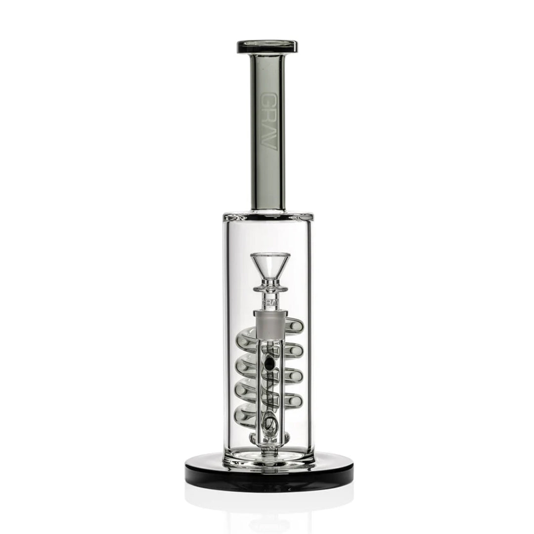 GRAV Coil Showerhead bong with 14mm funnel bowl included