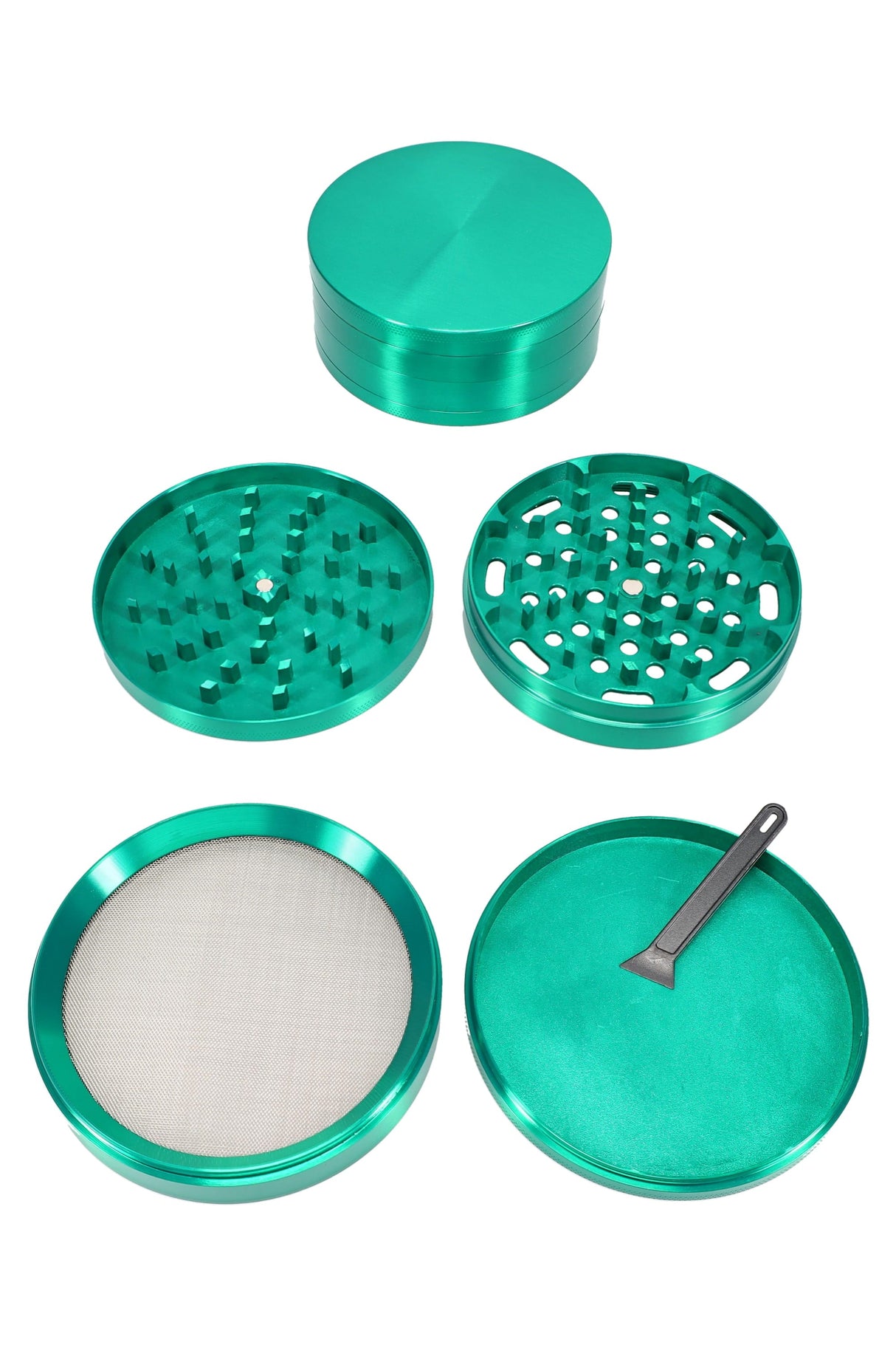 4-Part Zinc Alloy Grinder – 100 mm