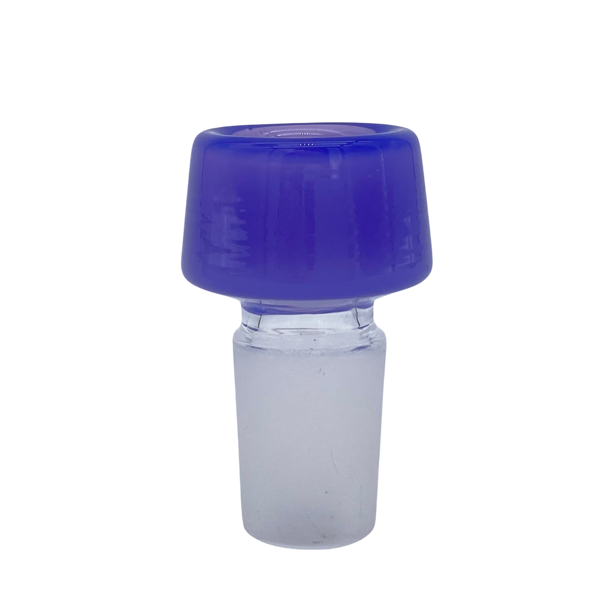 MAV Glass 7 Hole Pro Bowl in 19mm size, deep blue, front view on a white background