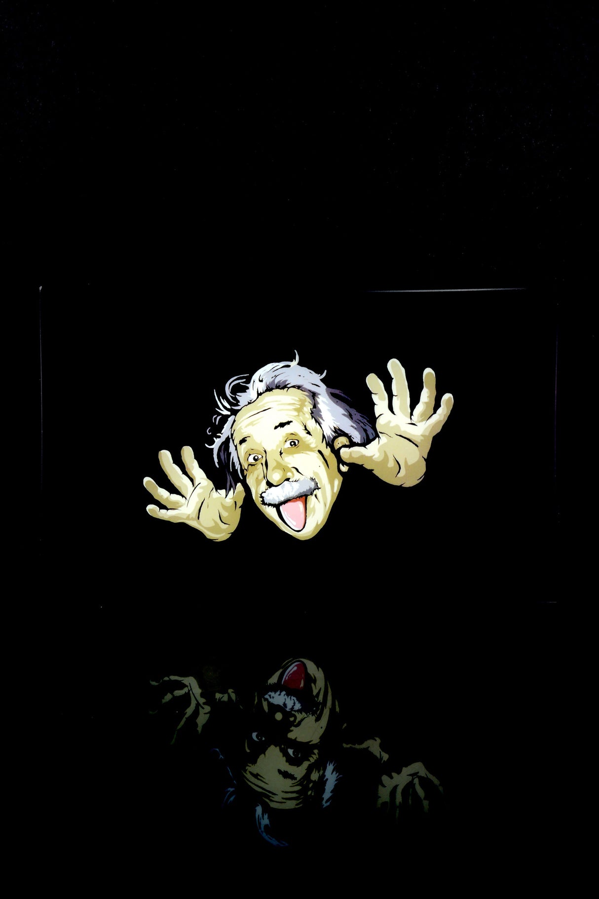 Large Art Glass Rolling Tray – 10" x 6"