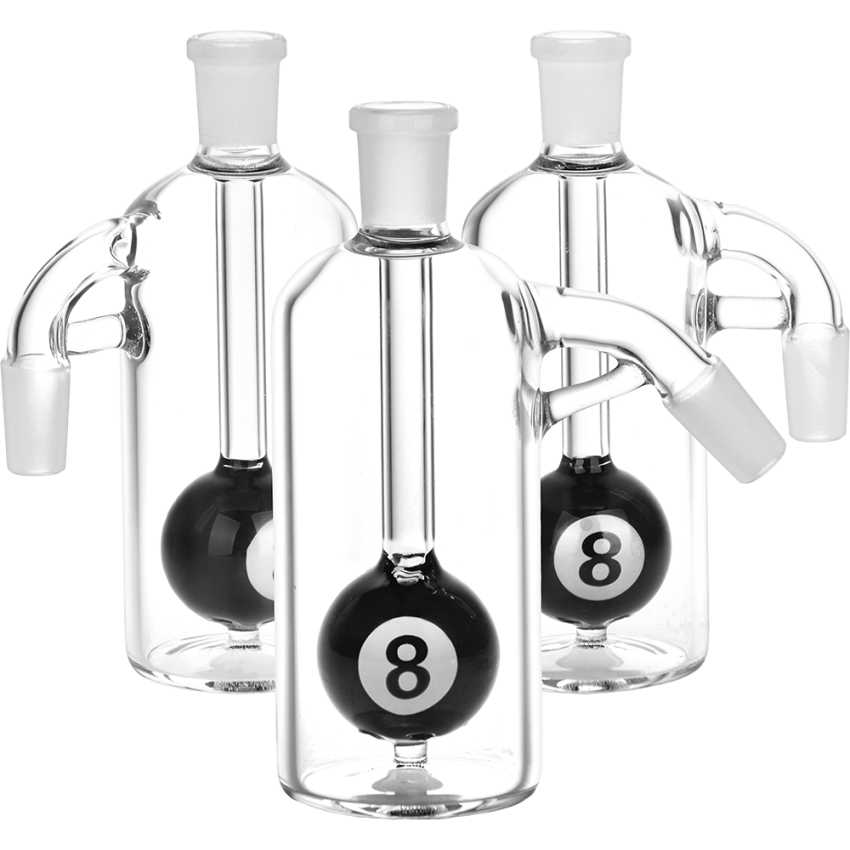 8-Ball Glass Ash Catcher | 5.25" | 14mm