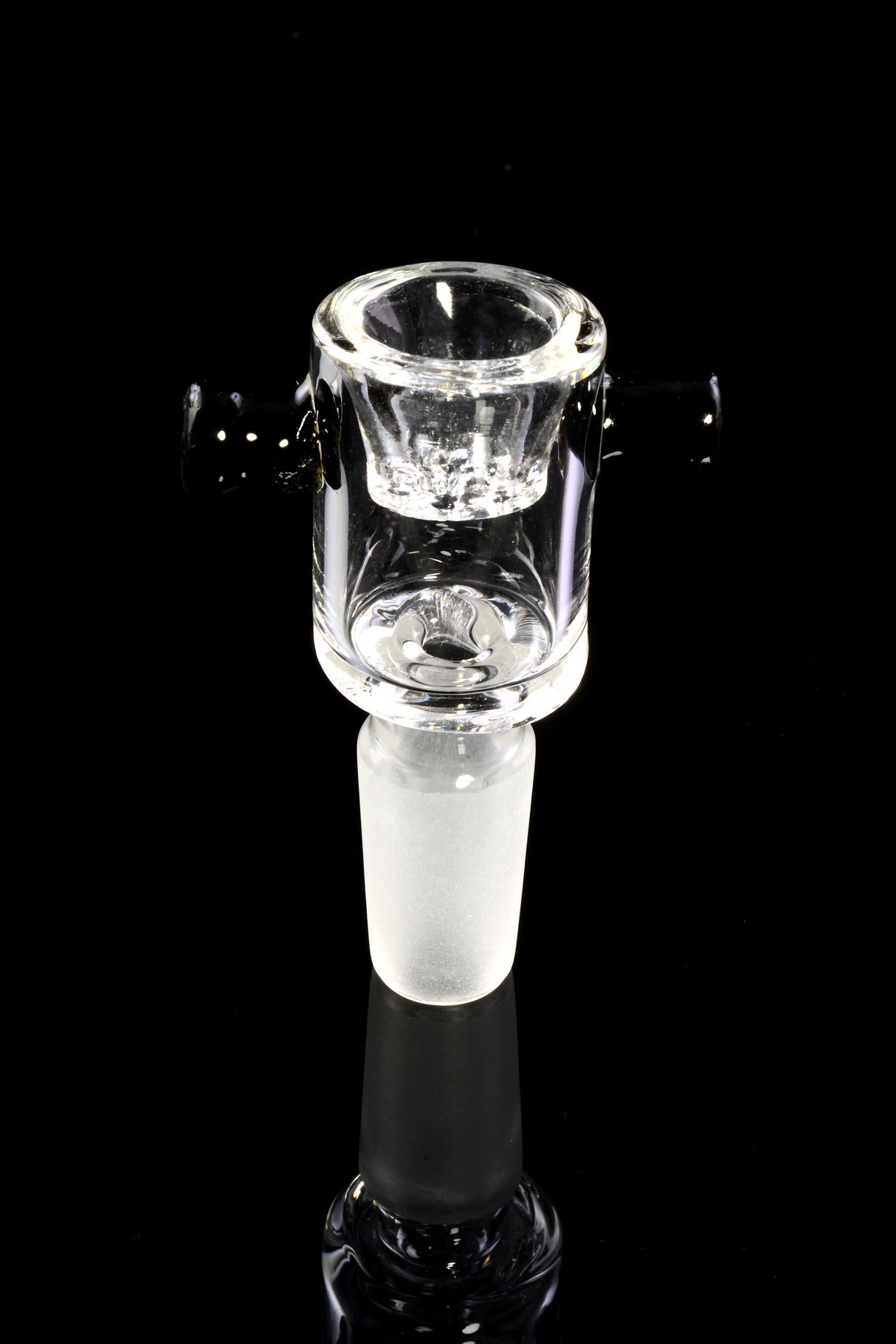 Glass-on-Glass Screen Bowl “Ash Saver” – 14.5 mm Male