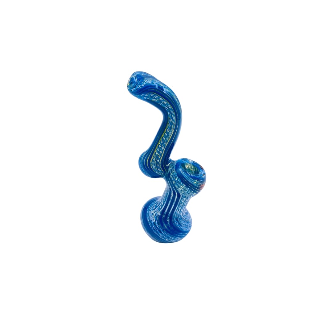 Colorburst Hammer Rock Glass Standing Sherlock Bubbler