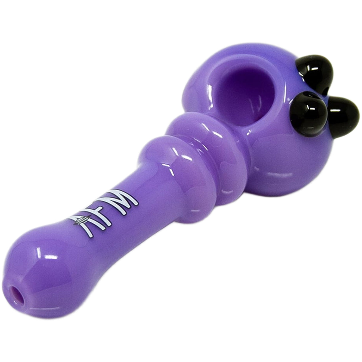 AFM Double Halo Glass Pipe