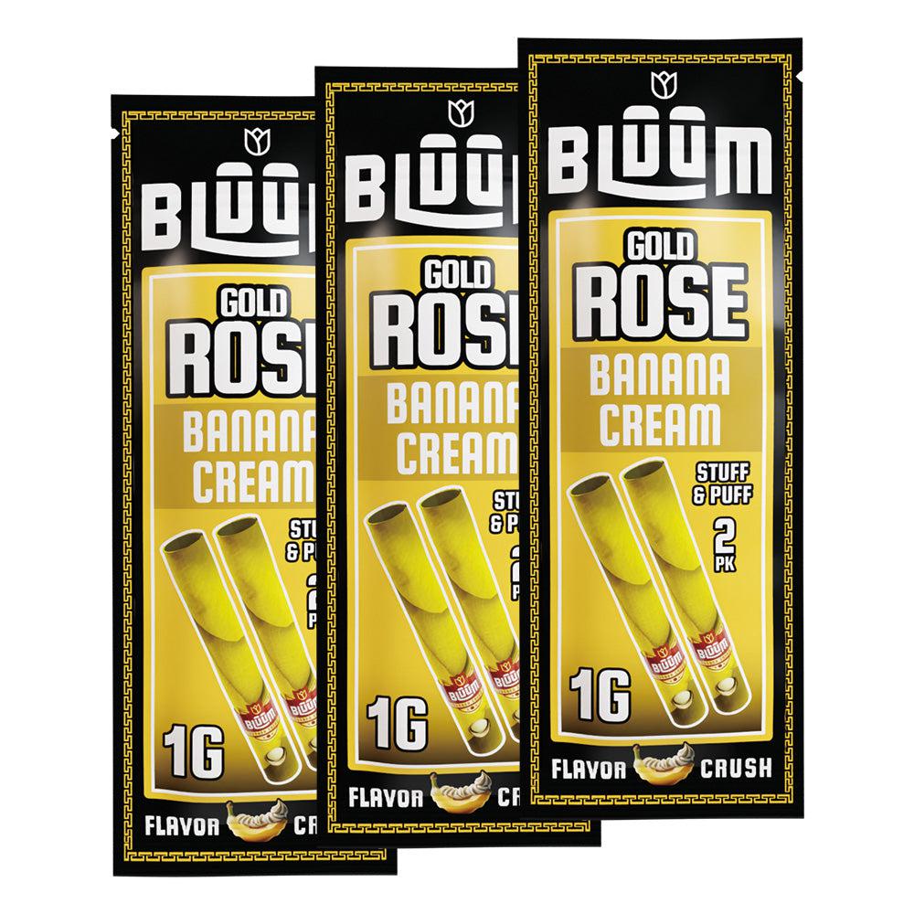 Bluum Wild Flower Cones - Gold Rose - Banana Cream - 2pk - 3ct