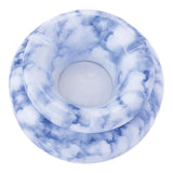 Fujima Moroccan Ceramic Ashtray - Marble Blue / 5"