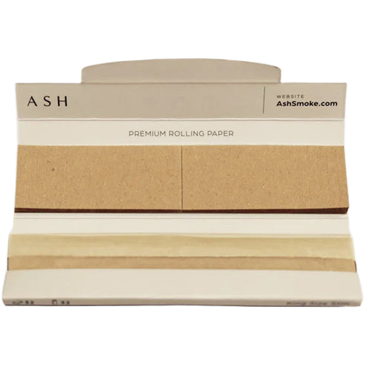 Ash Rolling Paper | King | Organic