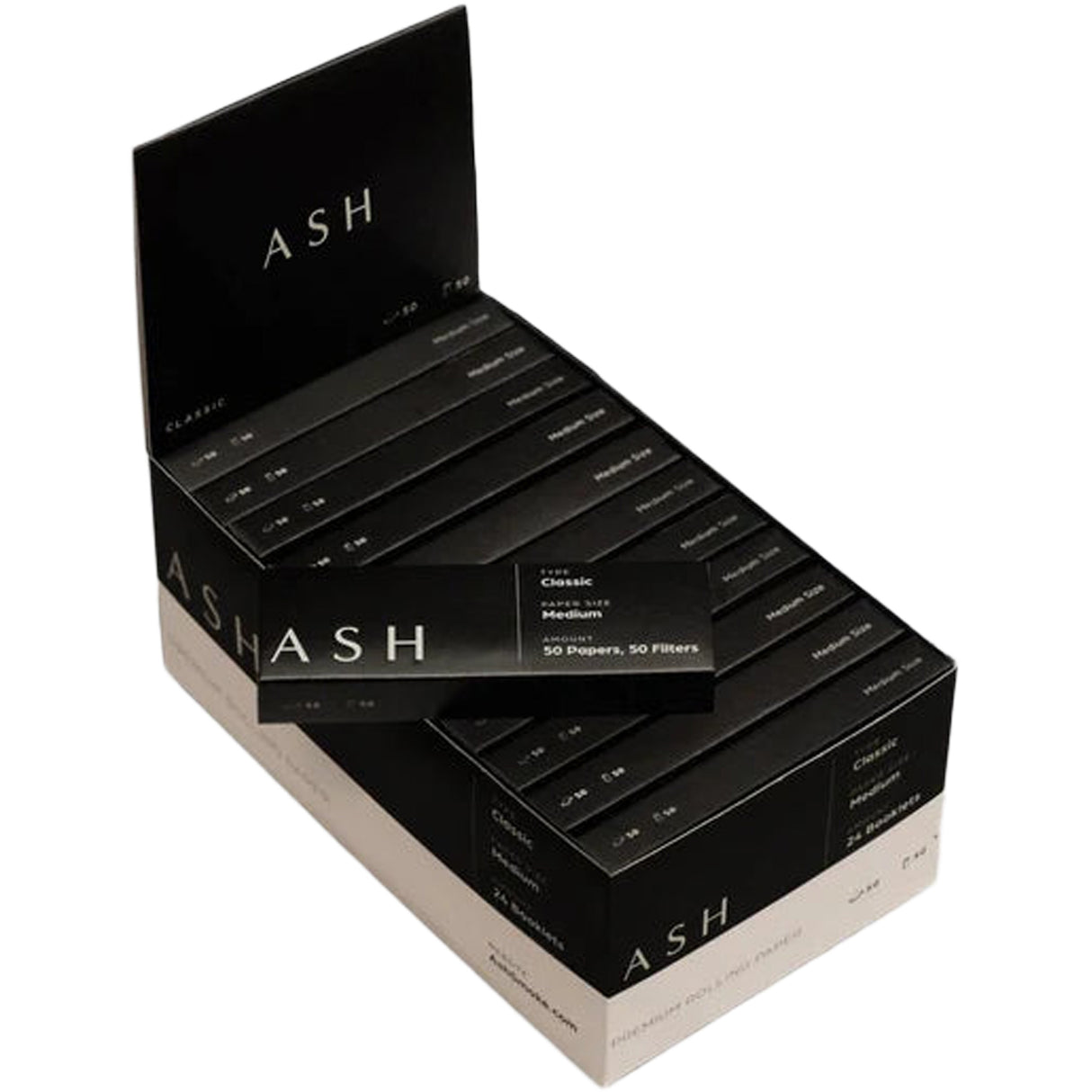 Ash Rolling Papers | Medium | Classic | Box