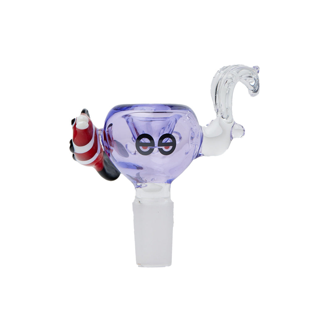 Cheech Glass 10.5" Shark Attack Rig with 14mm Female Joint and Borosilicate Glass, Front View