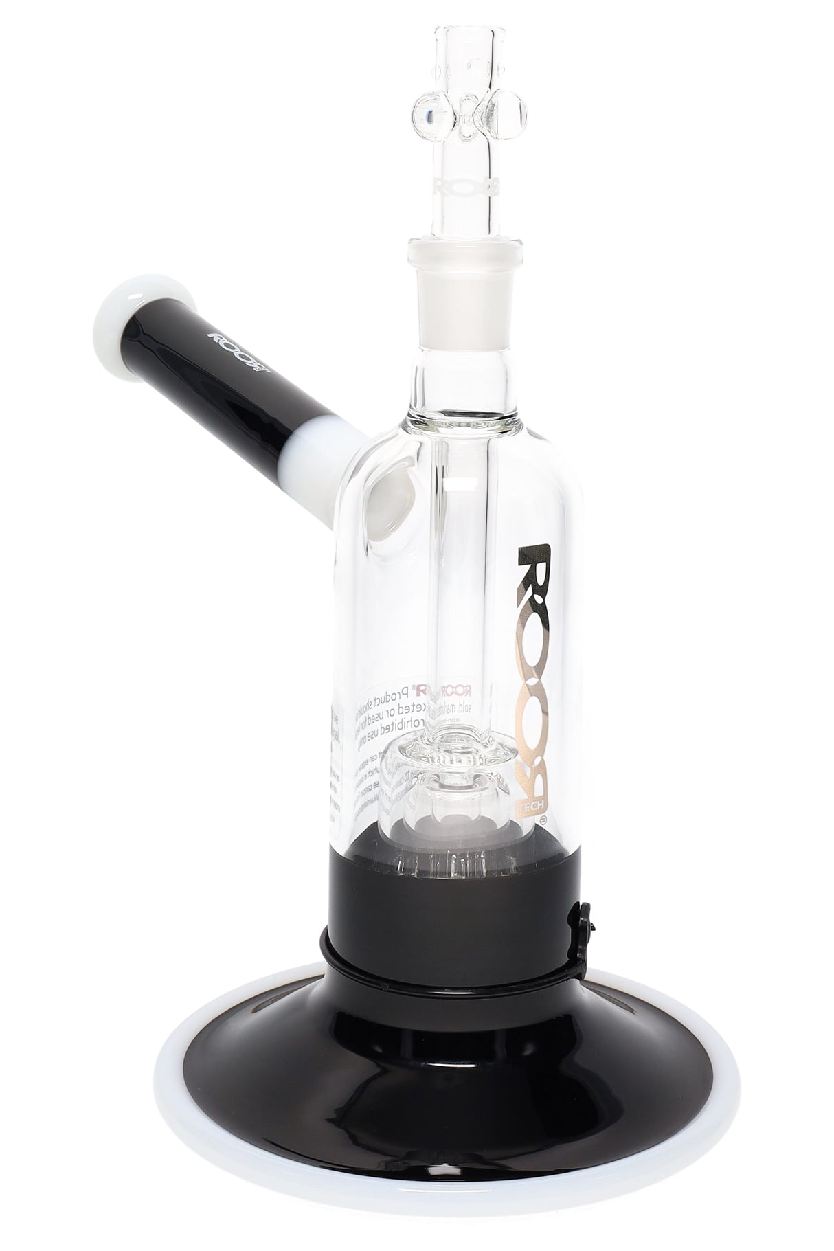 RooR Tech 7.5β³ Multicolor Glass on Glass Bubbler β Barrel Perc
