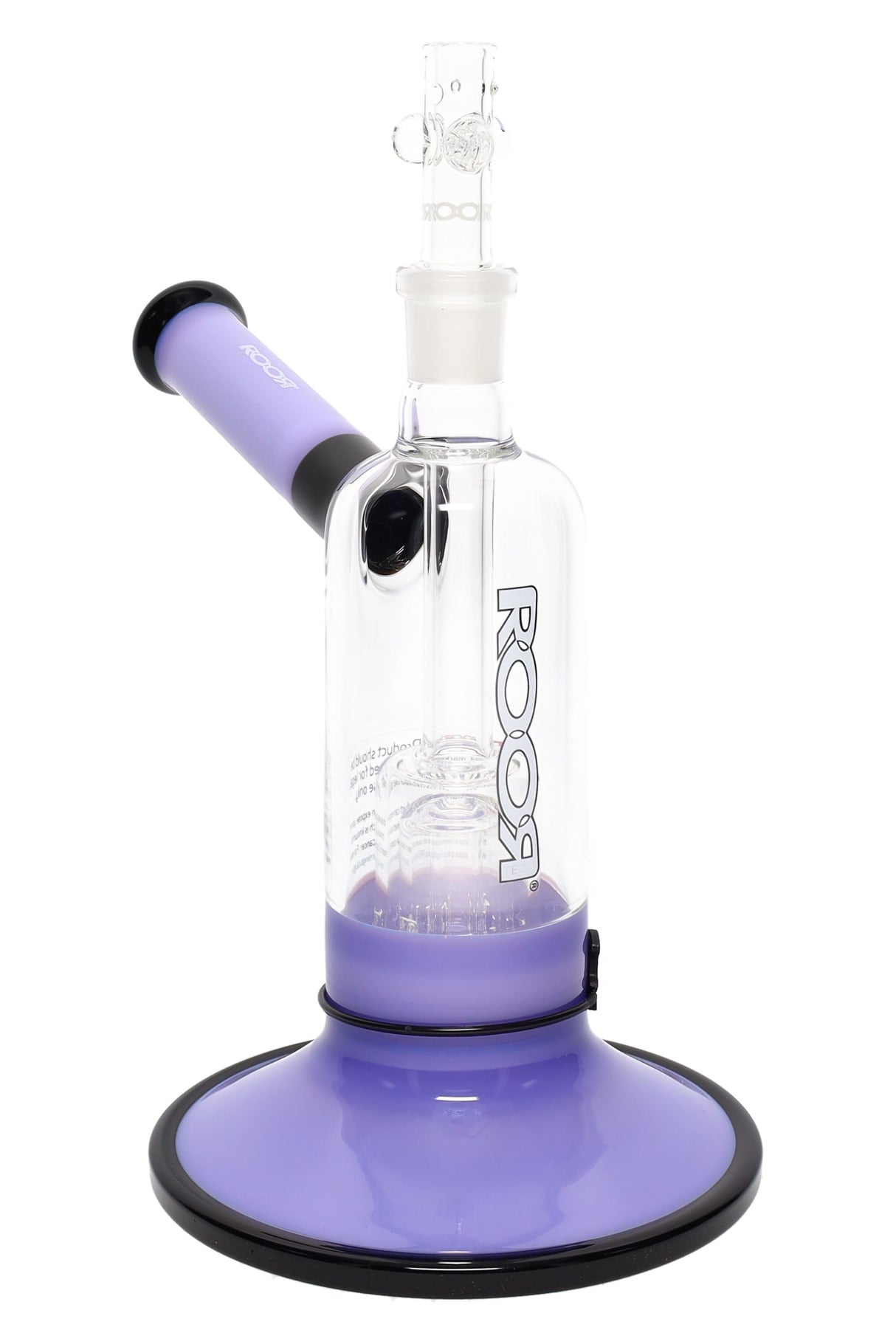 RooR Tech 7.5β³ Multicolor Glass on Glass Bubbler β Barrel Perc
