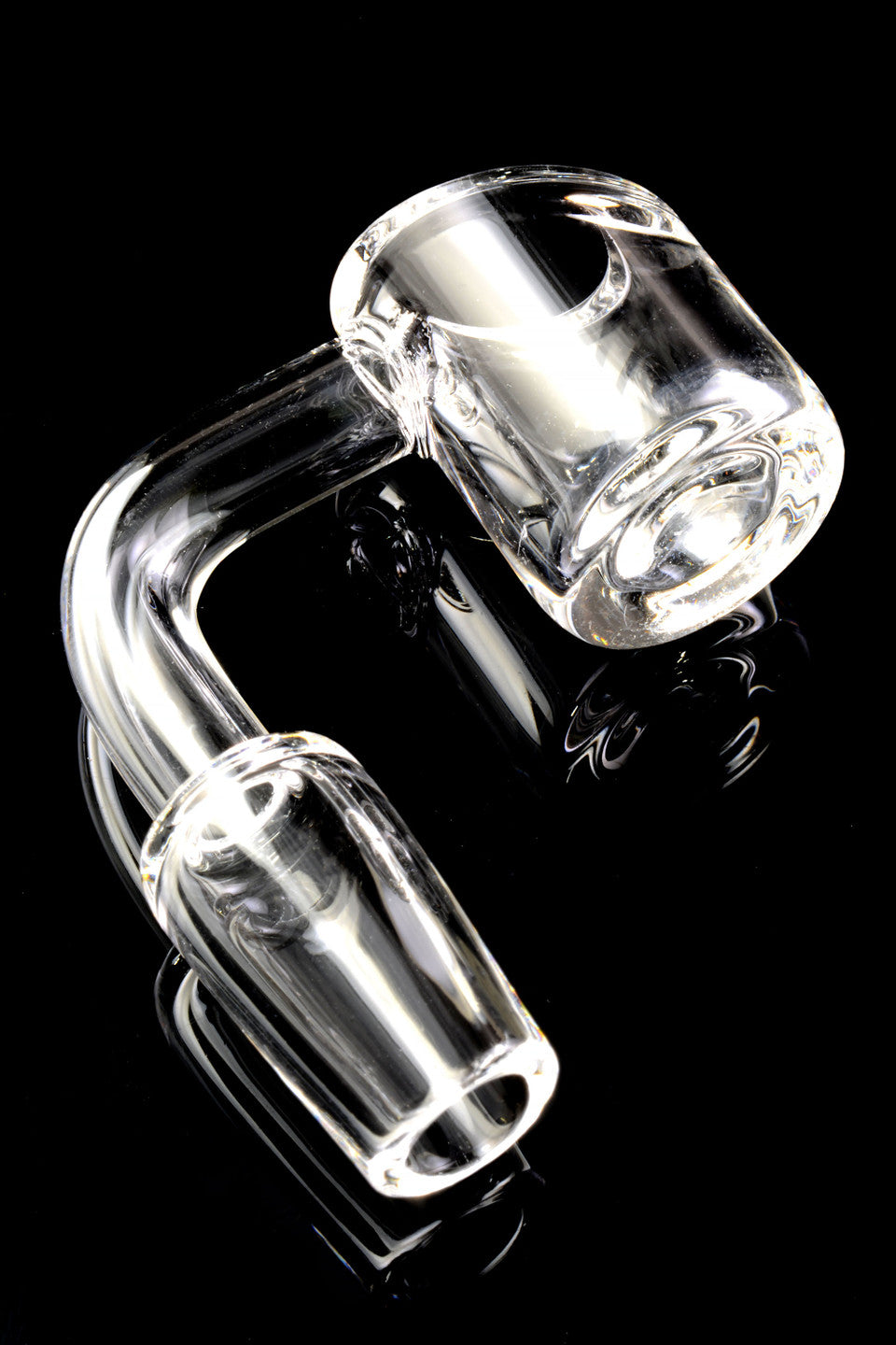 Quartz 14.5 mm Male 90° Banger – 4 mm Thick