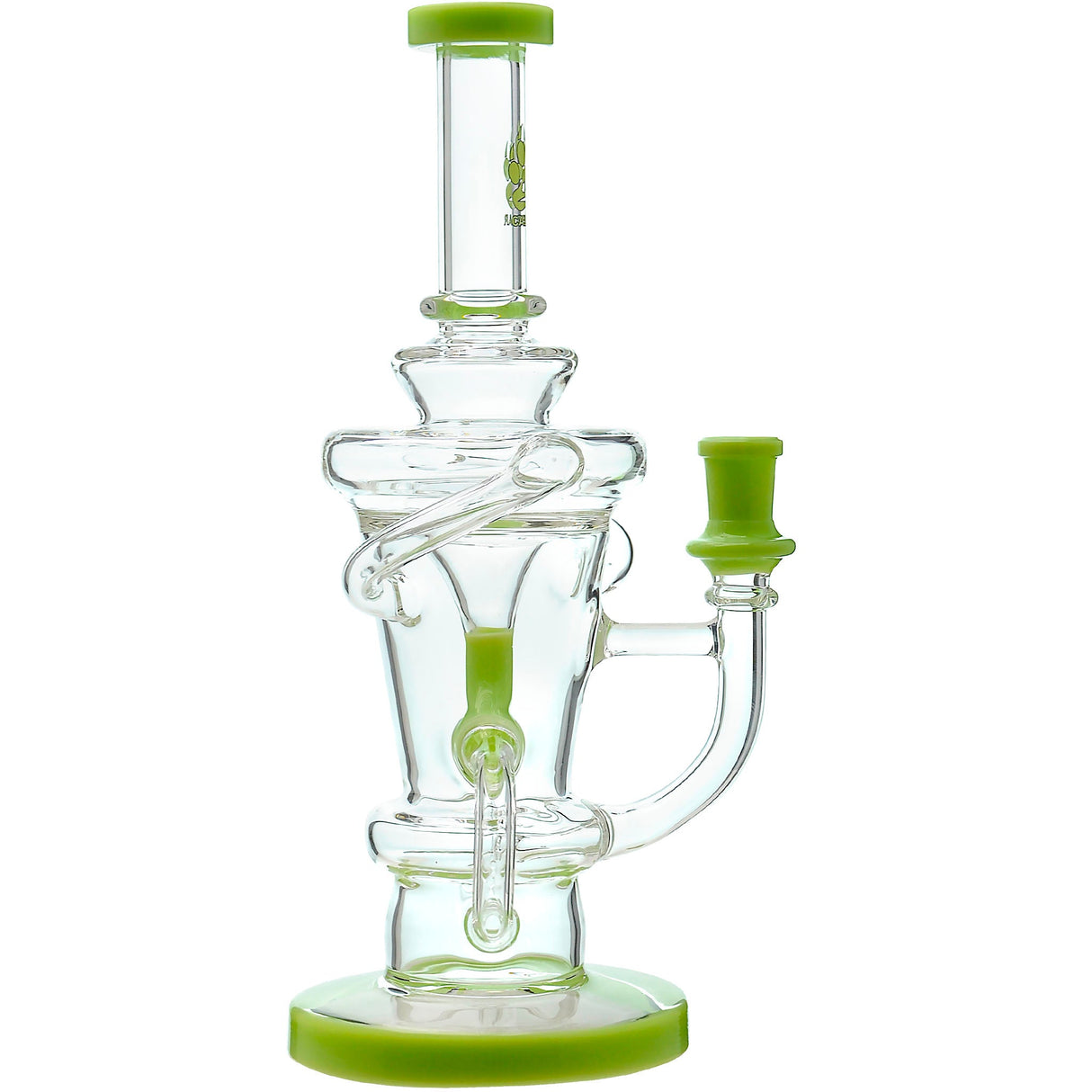 Calibear 10'' Twin Stream Recycler Dab Rig