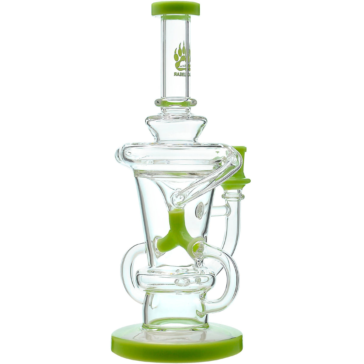 Calibear 10'' Twin Stream Recycler Dab Rig