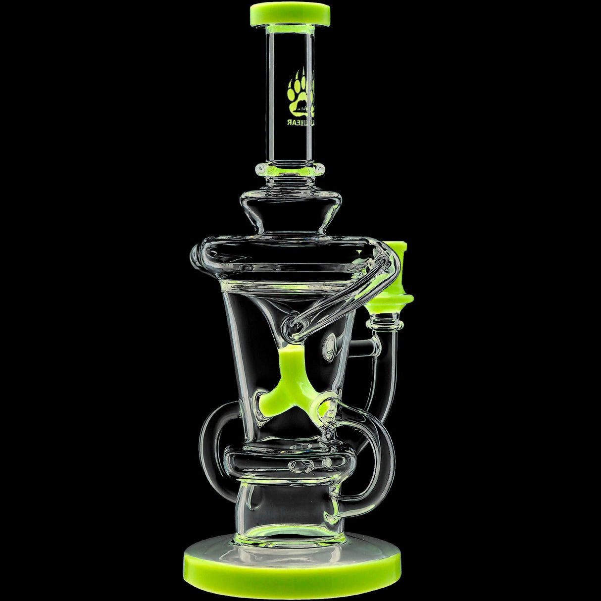 Calibear 10'' Twin Stream Recycler Dab Rig