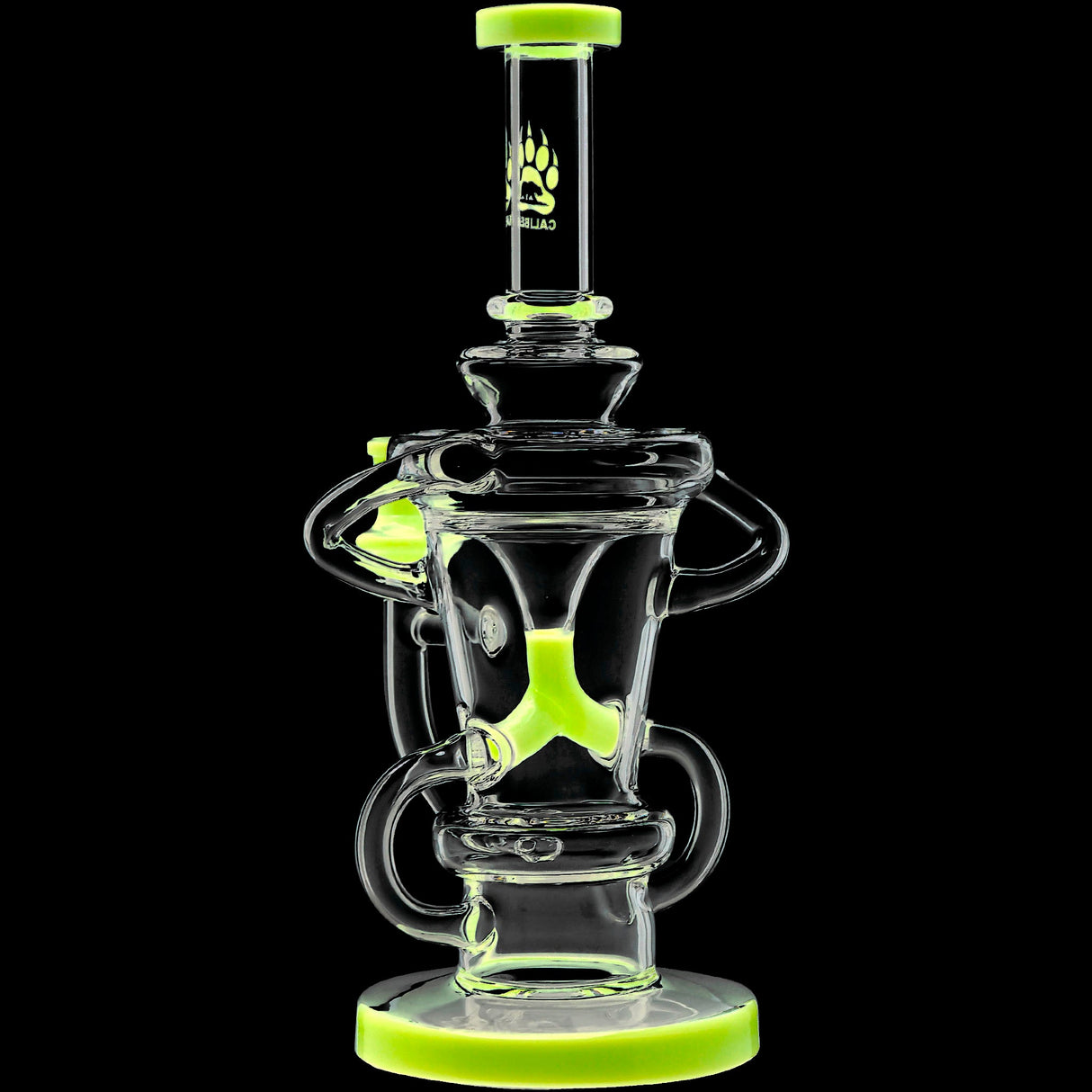 Calibear 10'' Twin Stream Recycler Dab Rig