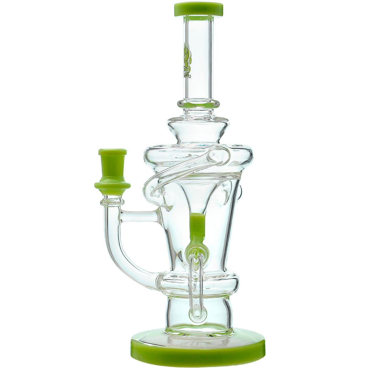 Calibear 10'' Twin Stream Recycler Dab Rig