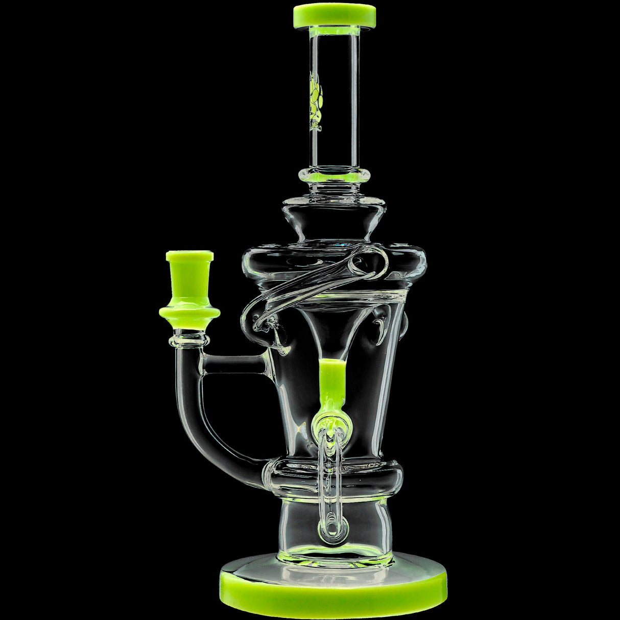 Calibear 10'' Twin Stream Recycler Dab Rig