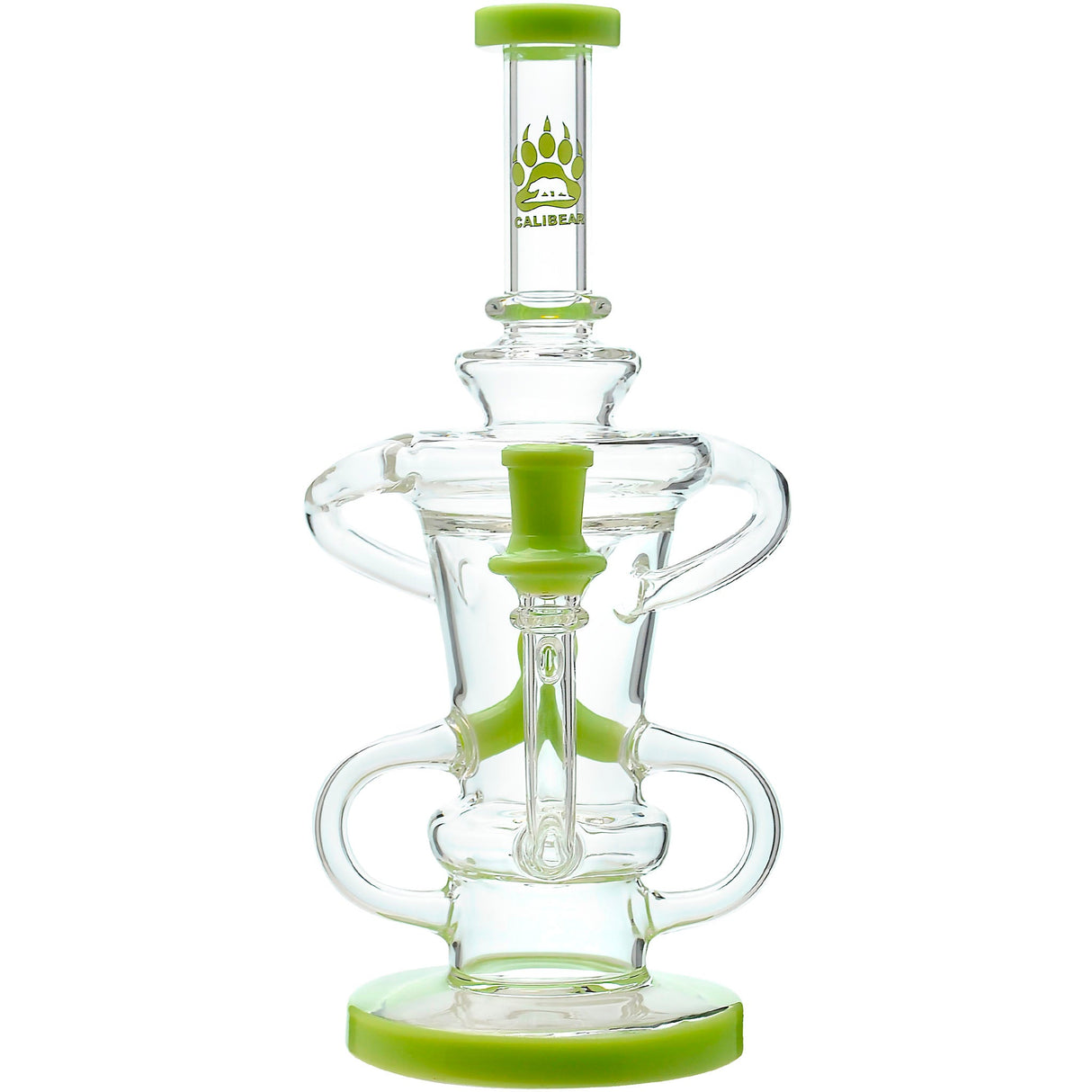 Calibear 10'' Twin Stream Recycler Dab Rig