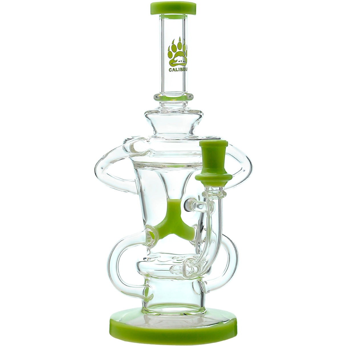 Calibear 10'' Twin Stream Recycler Dab Rig