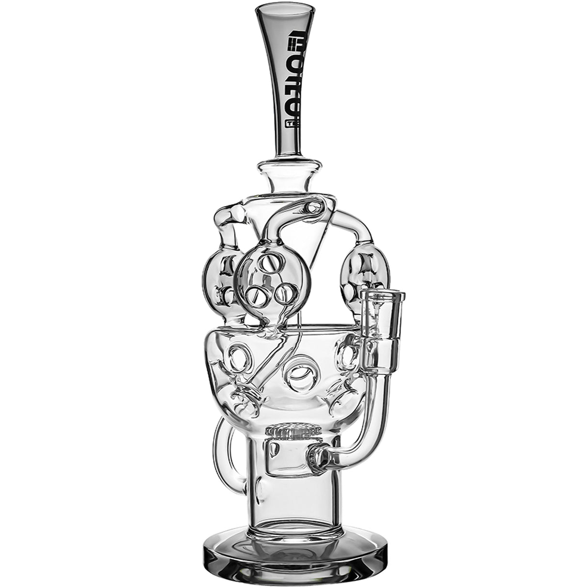 Borotech 12" Eclipse Vortex Recycler Dab Rig