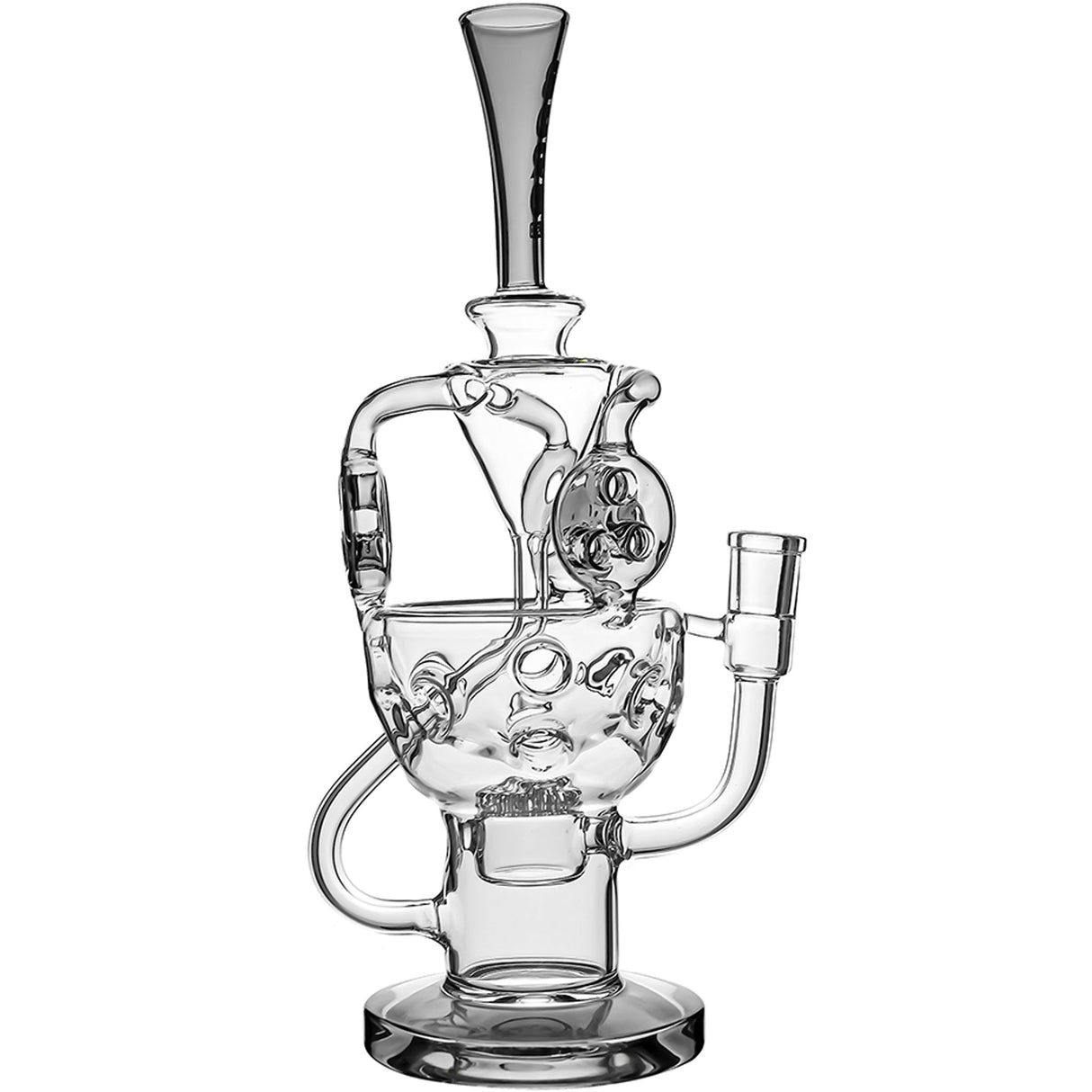 Borotech 12" Eclipse Vortex Recycler Dab Rig