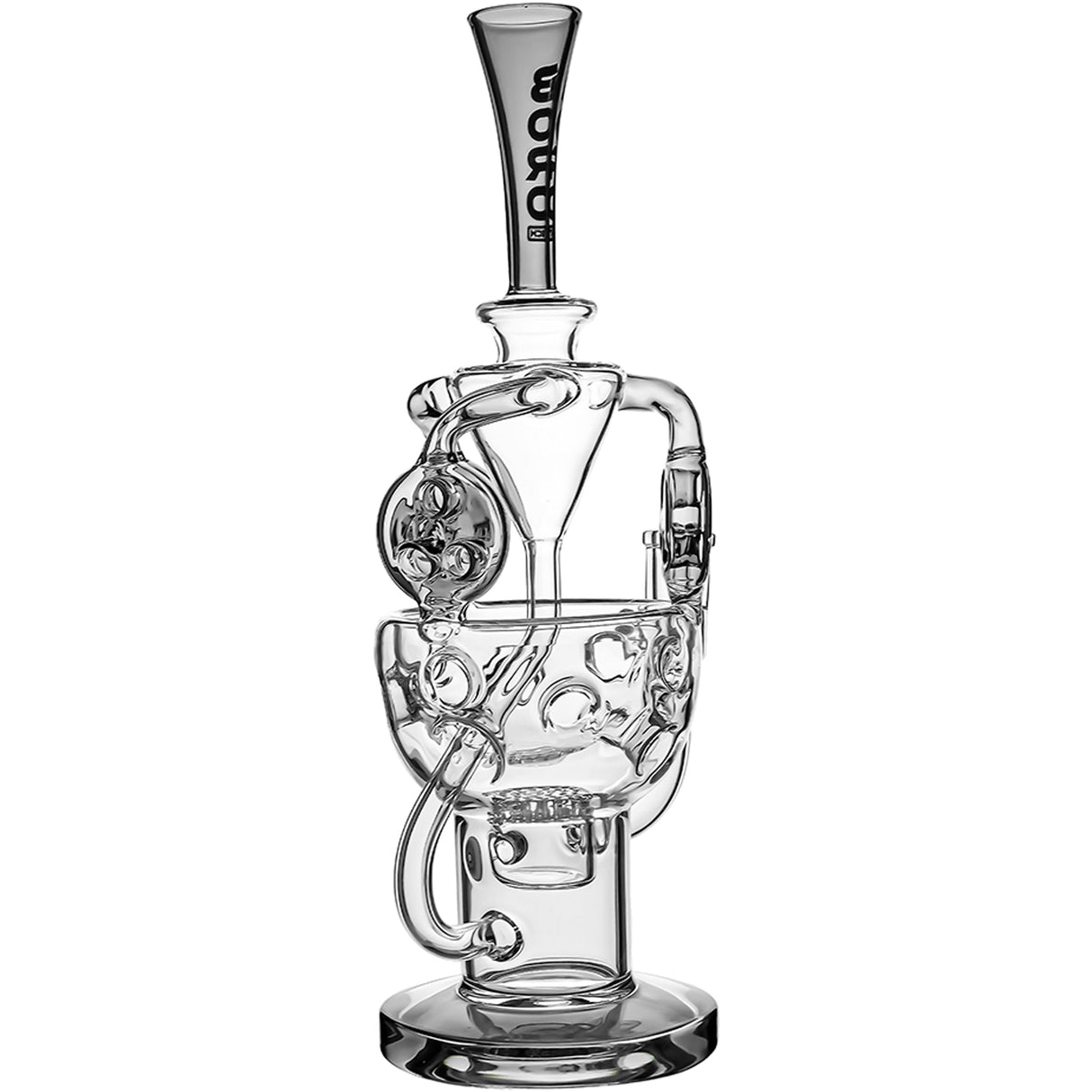Borotech 12" Eclipse Vortex Recycler Dab Rig