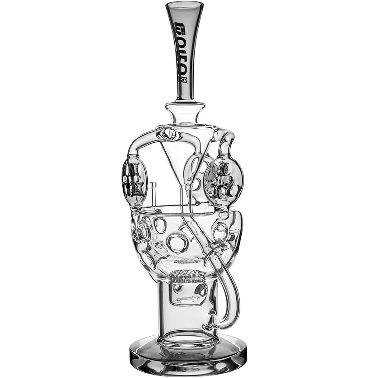Borotech 12" Eclipse Vortex Recycler Dab Rig