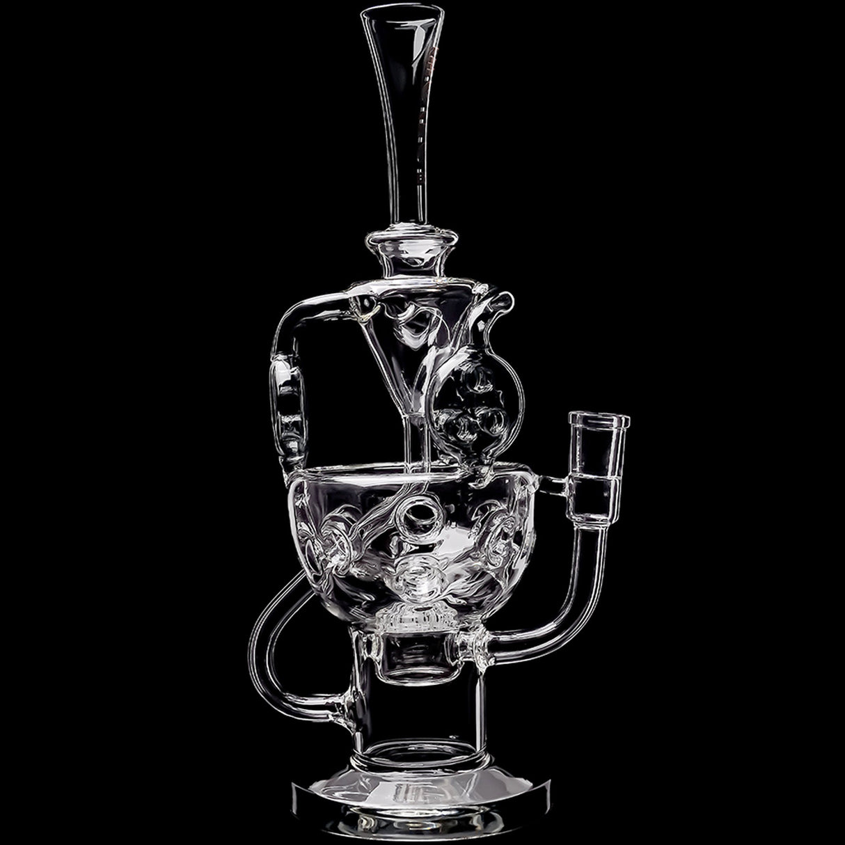 Borotech 12" Eclipse Vortex Recycler Dab Rig
