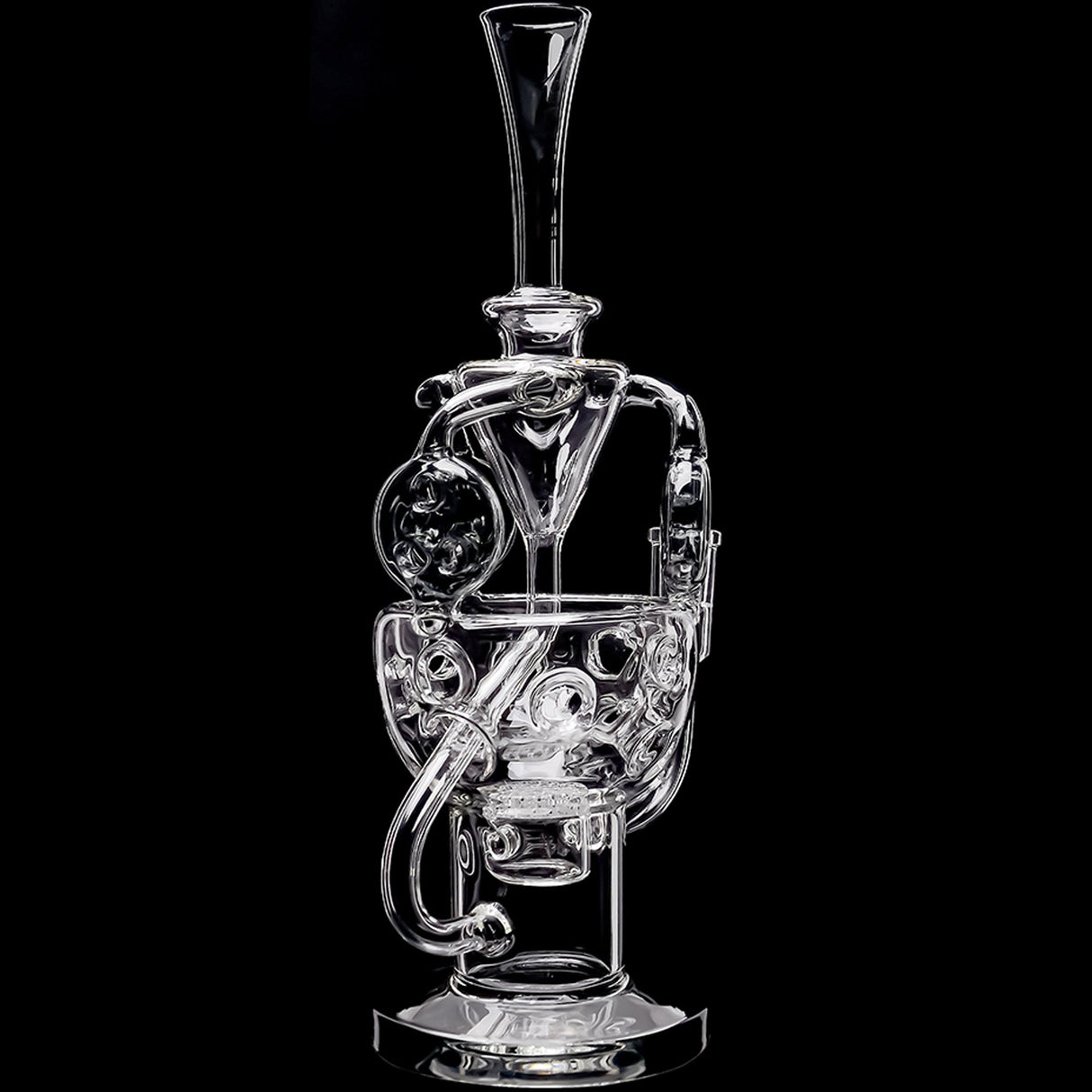 Borotech 12" Eclipse Vortex Recycler Dab Rig
