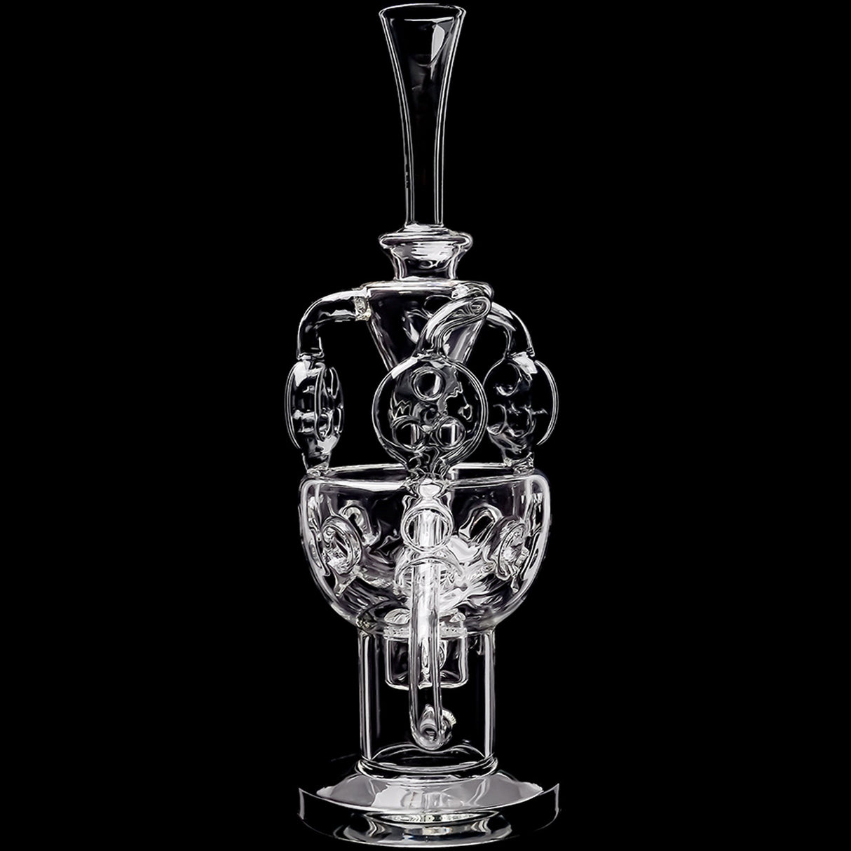 Borotech 12" Eclipse Vortex Recycler Dab Rig