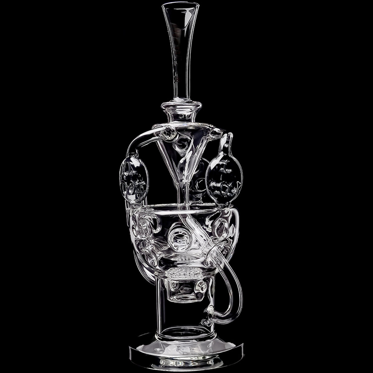 Borotech 12" Eclipse Vortex Recycler Dab Rig