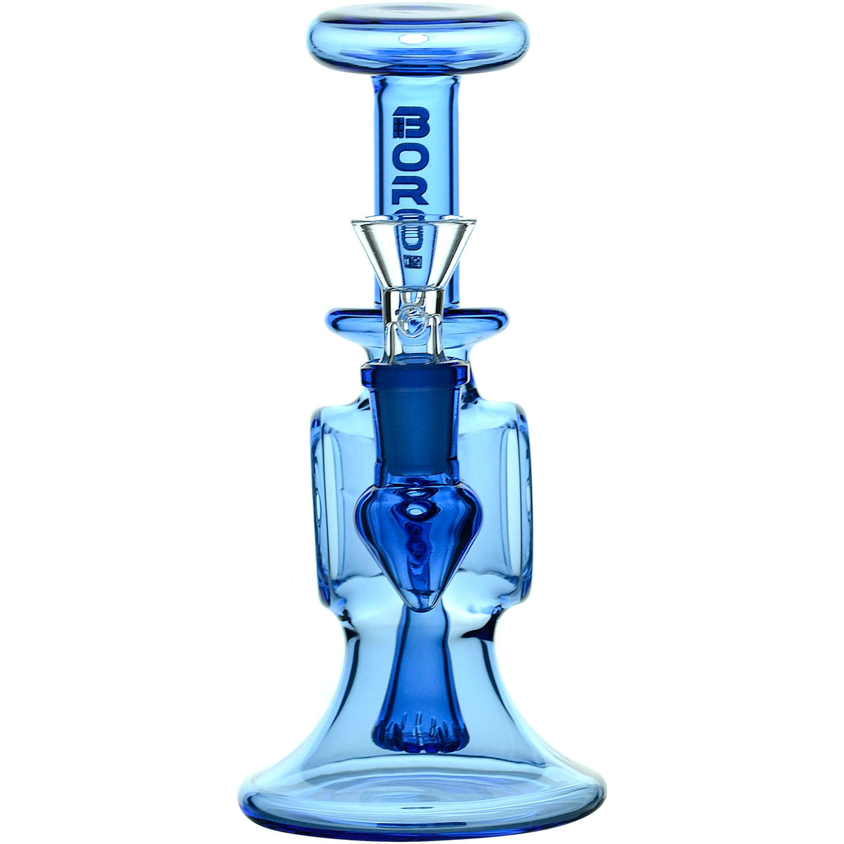 Borotech Cylinder Swirl Bong